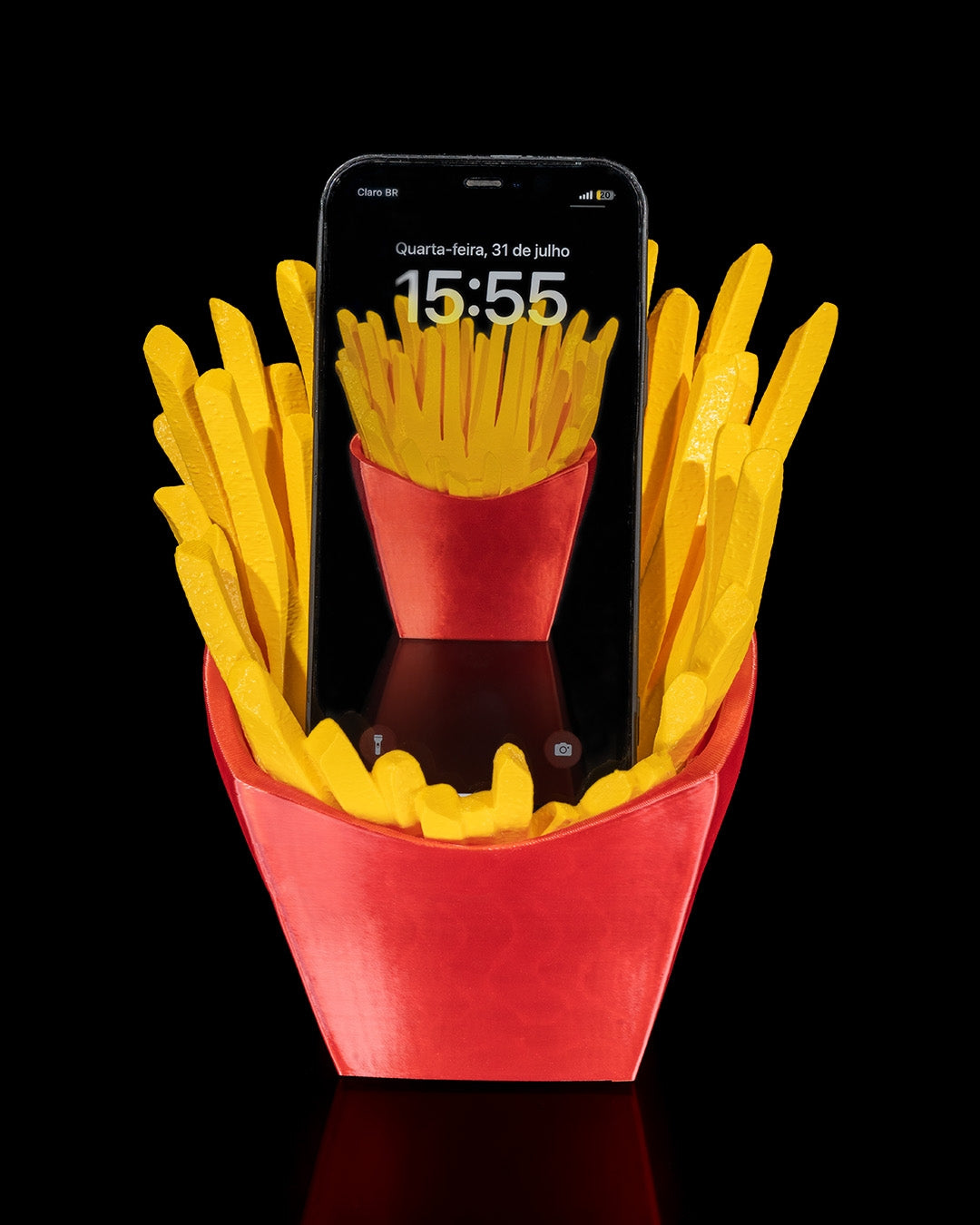 Fries phone holder